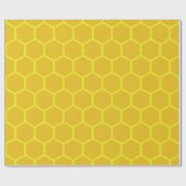 Süße Bienentag 1. Geburtstag Geschenkpapier (Flach)
