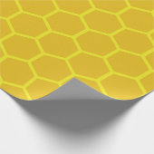 Süße Bienentag 1. Geburtstag Geschenkpapier (Ecke)