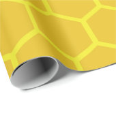 Süße Bienentag 1. Geburtstag Geschenkpapier (Rolleneckpunkt)