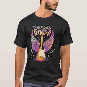 Süße BILDUNGS ROCKSTAR Kinderkrippe Vorschule Kind T-Shirt