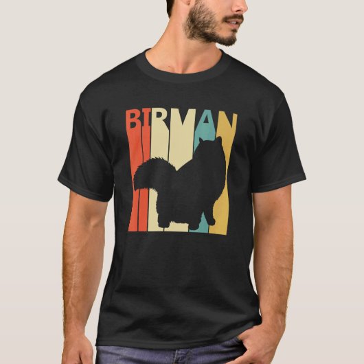 Süße Birma-Katze T-Shirt (Vorderseite)