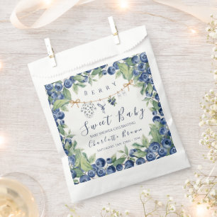 Süße Blaubeer-Baby-Party-Tüte für Jungen Geschenktütchen