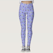 Süße Blaubeer-Muster-Leggings Leggings (Vorderseite)