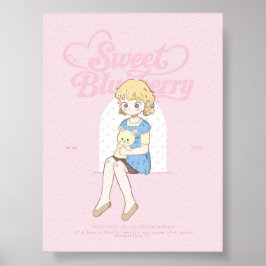 Süße Blaubeer-Träume ✩°。 ⋆。°✩ Poster