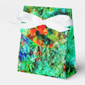 Süße blaue abstrakte Favor-Box, Ozean beruhigendes Geschenkschachtel