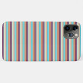 Süße blaue braune Streifen  Case-Mate iPhone Hülle (Rückseite (Horizontal))