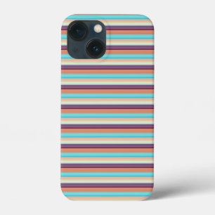 Süße blaue braune Streifen Case-Mate iPhone Hülle