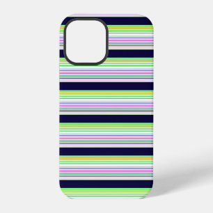 Süße blaue bunte Streifen iPhone 12 Pro Hülle