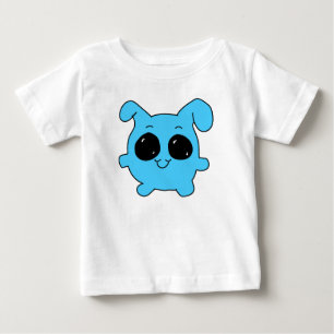 Süße Blaue Hasen Baby T-shirt