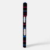 Süße blaue rosa Streifen  Case-Mate iPhone Hülle (Rückseite / Rechts)