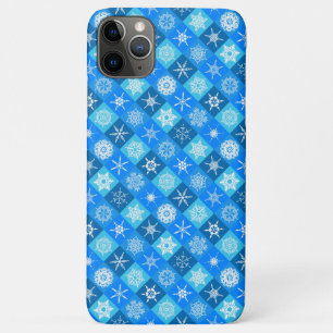 Süße blaue Schneeflockenmuster Design Case-Mate iPhone Hülle