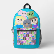 Süße blaue Spielzeug-Rucksack für Kinder