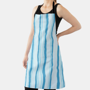 Süße blaue Streifen Schürze