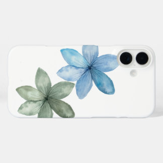 süße blaue und grüne Handyhülle iPhone 16 Plus Hülle