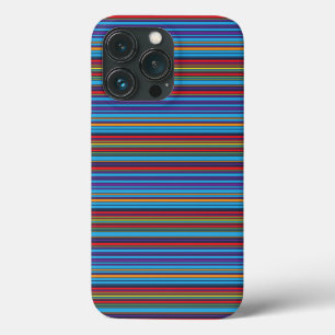 Süße blaue violette Streifen Case-Mate iPhone Hülle