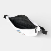 Süße Blaue Vogel-Geschwister Gürteltasche (Offen)