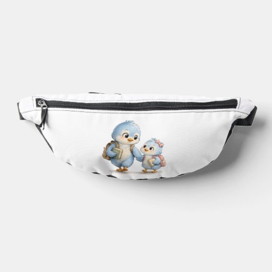 Süße Blaue Vogel-Geschwister Gürteltasche (Ablage )