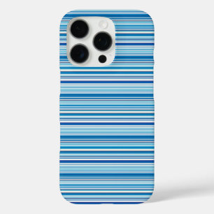 Süße blaue weiße Streifen iPhone 16 Pro Hülle