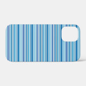 Süße blaue weiße Streifen Case-Mate iPhone Hülle (Rückseite (Horizontal))