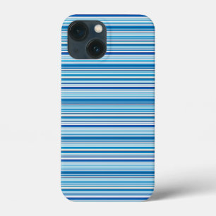 Süße blaue weiße Streifen Case-Mate iPhone Hülle