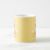 Süße blonde Chibi Neko - Midi-Kleid Kaffeetasse (Mittel)