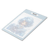 Süsse Blue Christmas Notizblock (angewinkelt)