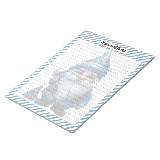 Süsse Blue Christmas Notizblock (angewinkelt)