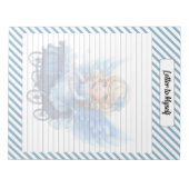 Süsse Blue Christmas Notizblock (Vorderseite)