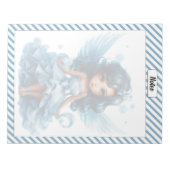 Süsse Blue Christmas Notizblock (Vorderseite)