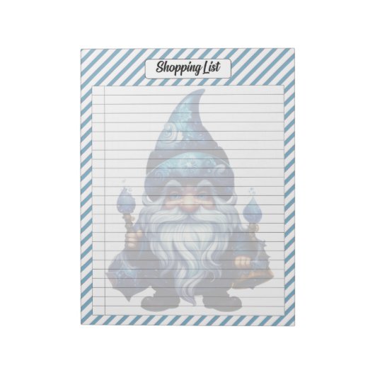 Süsse Blue Christmas Notizblock (Rotiert)