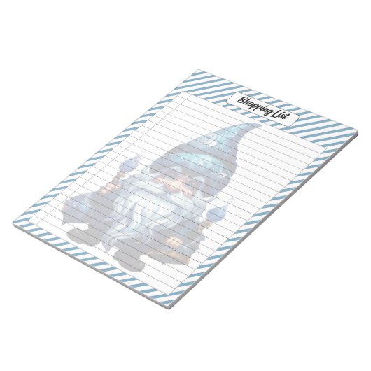 Süsse Blue Christmas Notizblock (angewinkelt)