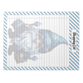 Süsse Blue Christmas Notizblock (Vorderseite)