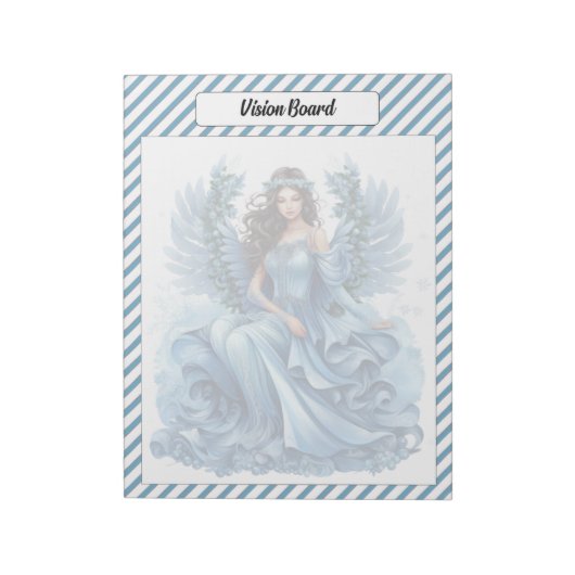 Süsse Blue Christmas Notizblock (Rotiert)