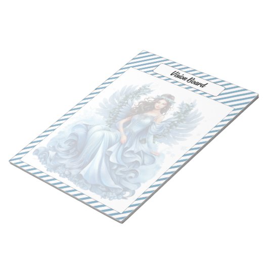 Süsse Blue Christmas Notizblock (angewinkelt)