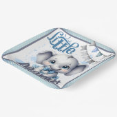 Süsse Blue Elephant - Little Peanut Pappteller (Gewinkelt)