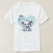 Süsse Blue Elephant - Little Peanut T-Shirt (Design vorne)