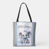 Süsse Blue Elephant - Little Peanut Tasche (Rückseite)