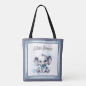 Süsse Blue Elephant - Little Peanut Tasche (Rückseite)