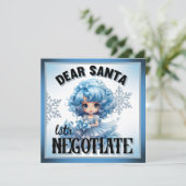 Süsse Blue Lieber Weihnachten (Stehend Vorderseite)