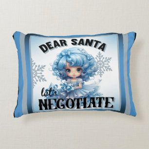 Süsse Blue Sehr geehrte Weihnachtsfeier Dekokissen