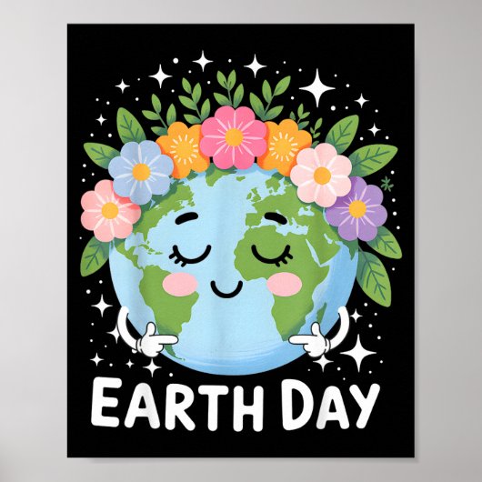 Süße Blume süße Erde Tag Monat 2026 Poster (Vorne)