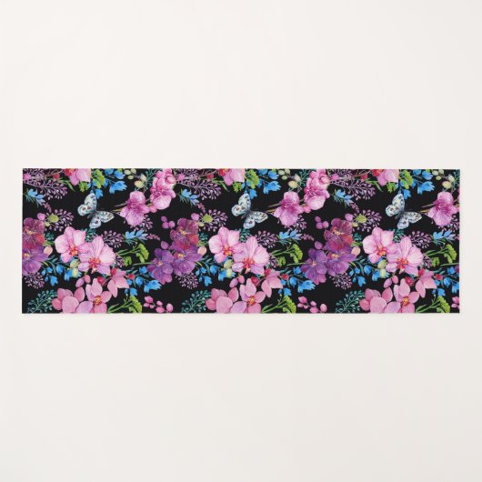 Süße Blume Yogamatte (Vorderseite (Horizontal))