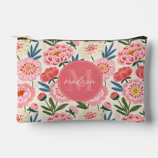 Süße Blumen-Accessoire-Tasche Zubehörtasche (Vorderseite)