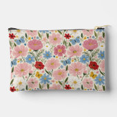 Süße Blumen-Accessoire-Tasche Zubehörtasche (Rückseite)