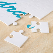  Süße Blumen-Boho-Meeres-Schildkröte mit eigenem N Puzzle (Seite)