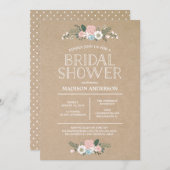 Süße Blumen| Brautparty-Einladung Einladung (Vorne/Hinten)