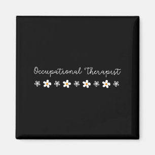 Süße Blumen-Daisy Ergotherapie Therast Ot  Magnet
