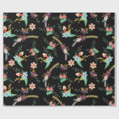 Süße Blumen Geschenkpapier (Flach)