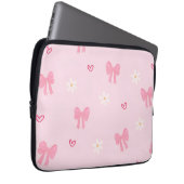 „Süße Blumen-Herz-Laptoptasche mit Schleife 🎀🌸“ Laptopschutzhülle (Vorne Rechts)