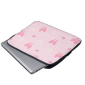 „Süße Blumen-Herz-Laptoptasche mit Schleife 🎀🌸“ Laptopschutzhülle (Vorne Knopf)